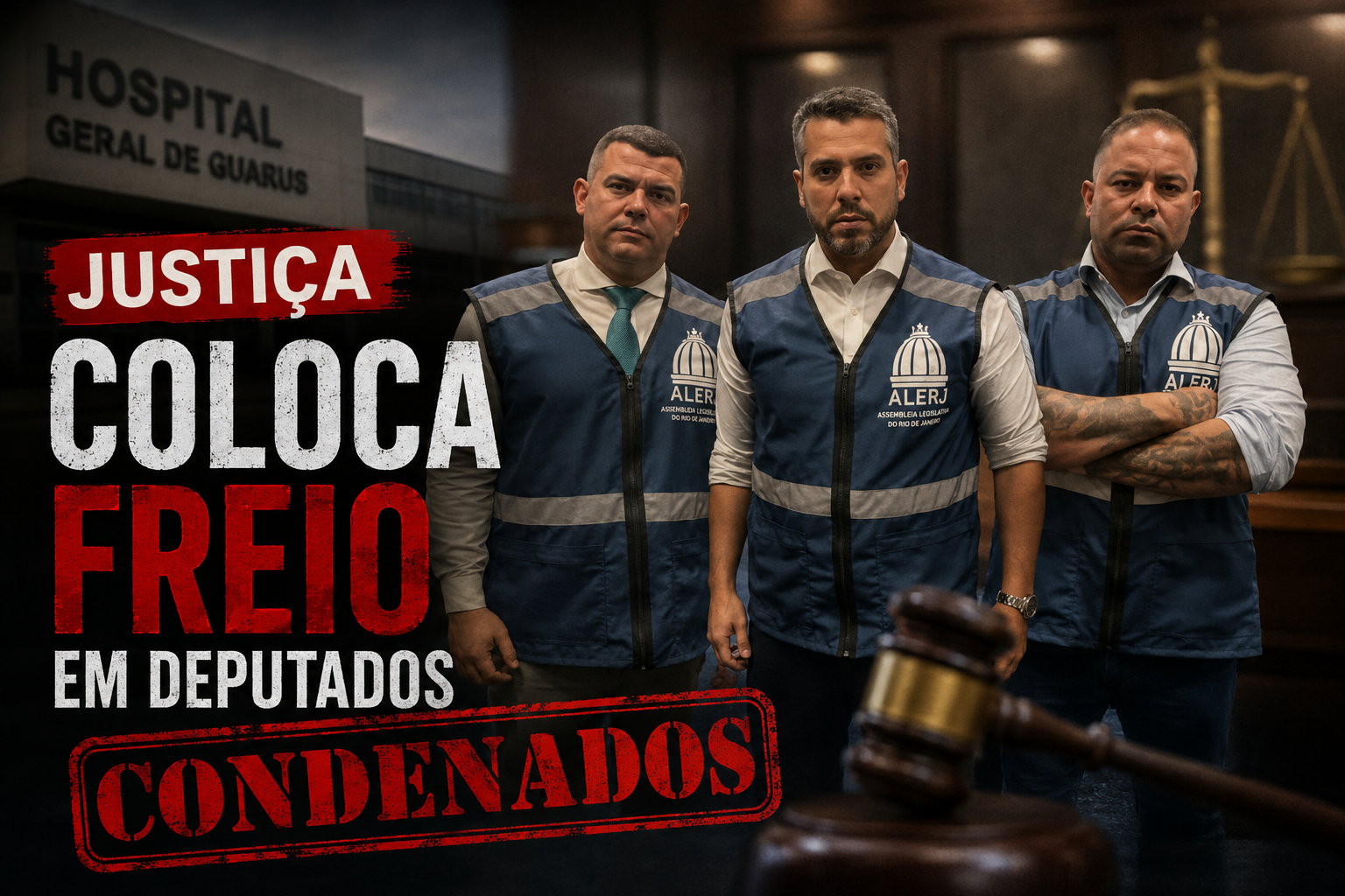 Justiça dá duro golpe em deputados após ação polêmica em hospital de Campos